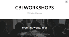 Desktop Screenshot of cbiactorworkshops.com