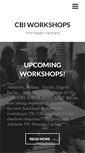 Mobile Screenshot of cbiactorworkshops.com